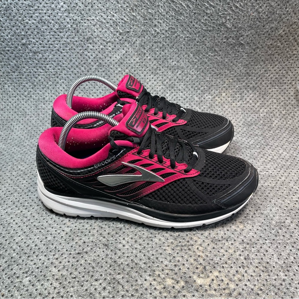Brooks Addiction 13 Pink Black Running Shoes Size 10.5 Women’s - Picture 5 of 9